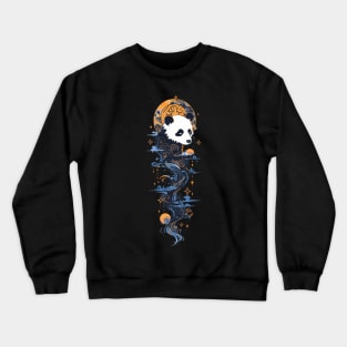 A panda spirit watercolor Crewneck Sweatshirt